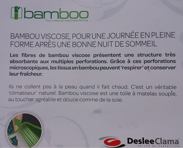 matelas bambou pourquoi le bamboo