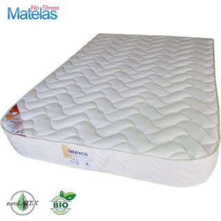 Matelas Demi Corbeille 150x190 Bio 100 % Latex Naturel