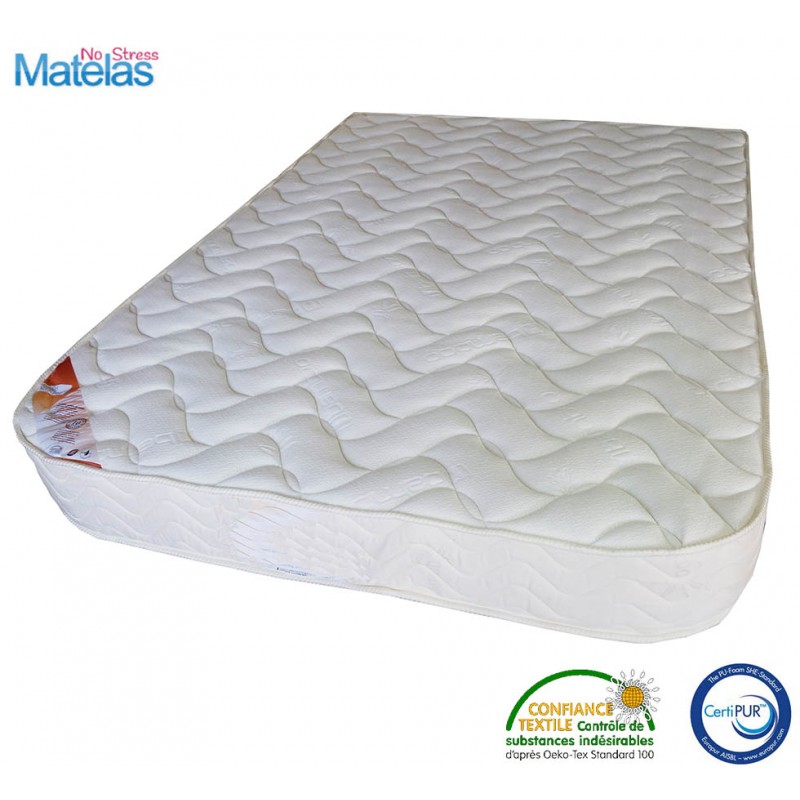 Matelas Mousse haut de gamme Demi corbeille 150x190