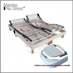 Sommier Demi- Corbeille 150x190 Electrique