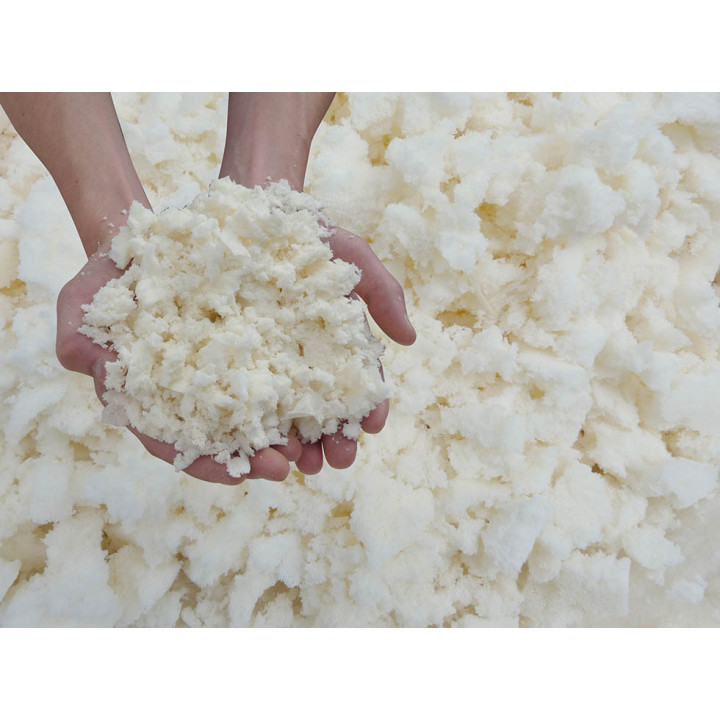 Flocons de latex recyclé