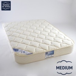 Matelas  Latex 5 Zones MEDIUM demi corbeille