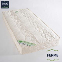 Elégance Naturel 18 cm: Matelas 80x210 LATEX NATUREL BIO