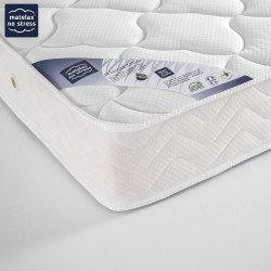 Matelas Latex 3 zones confort ferme demi corbeille