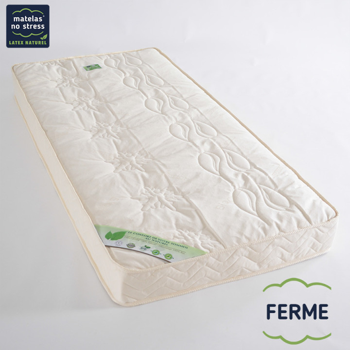 Elégance Naturel : le Matelas latex naturel idéal personne de 65 à 85 kgs king size 220x200
