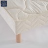 Sommier Tapissier Lattes Fixes Taille King Size 220x200