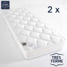 Matelas mousse 2x80x200 18 cm  HR 50 Très ferme