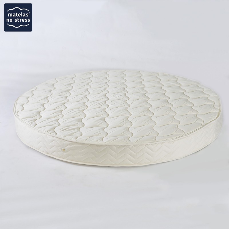 Matelas latex Rond 200 en 21 cm