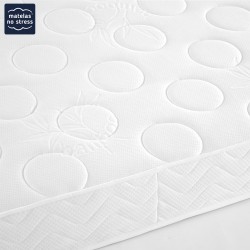 coutil du Matelas Rond 215 en Mousse à Mémoire De Forme