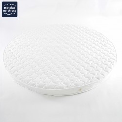 Matelas Rond 200 en Latex 18 cm 