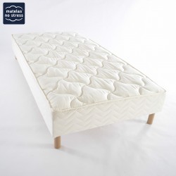 Le sommier tapissier 90x190 luxe