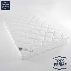 Matelas mousse demi corbeille 140x190 coins arrondis 18 cm  HR 50 Très ferme