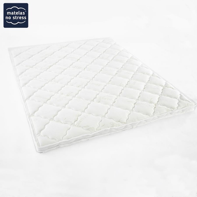 Surmatelas chauffant a mémoire de forme 160 x 200 cm