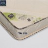 Garantie de notre matelas 140x190 ferme 100% latex naturel pas cher