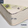 Garantie de notre matelas 140x190 ferme 100% latex naturel 7 zones de confort 