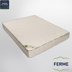 Le matelas 140x190 ferme 100% latex naturel 7 zones de confort 