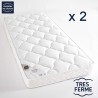 Matelas 2x80x200 mousse Très ferme 14 cm