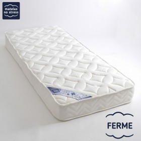 Matelas 2x80x200 accueil moelleux soutien latex ferme