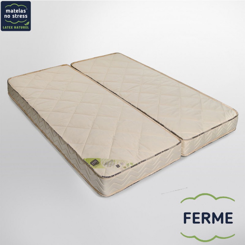 matelas latex 2x70x190 - matelas pour lit électrique 2x70x190