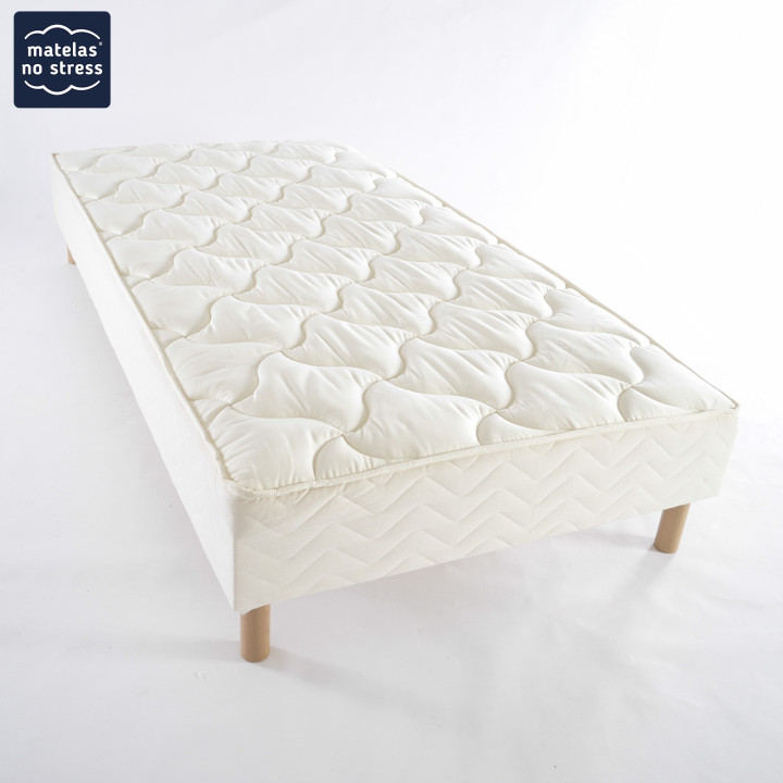 LE Sommier Tapissier Luxe 180X200 EN deux parties