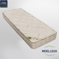 MATELAS BIO 160x200 ELEGANCE GRAND CONFORT MOELLEUX 18 cm