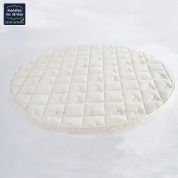 Notre Surmatelas Rond en Latex naturel diamètre 200 cm