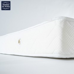 Finition du matelas bambou mousse mémoire de forme enveloppant