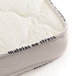 Matelas Bébé bambou et fibres de coco son coutil