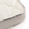 Matelas Bébé bambou et fibres de coco son coutil