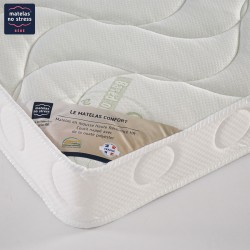 Matelas bébé en mousse anti acarien Greenfirst - Matelas No Stress