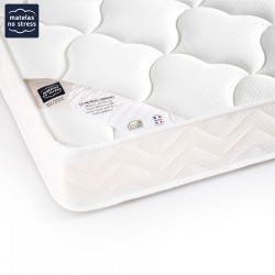 Matelas d'enfant 90x190 ferme en mousse, détail