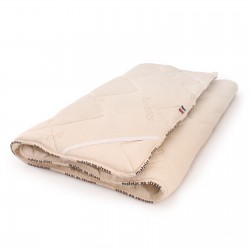 SurMatelas 140x190 en Laine naturel et coton bio