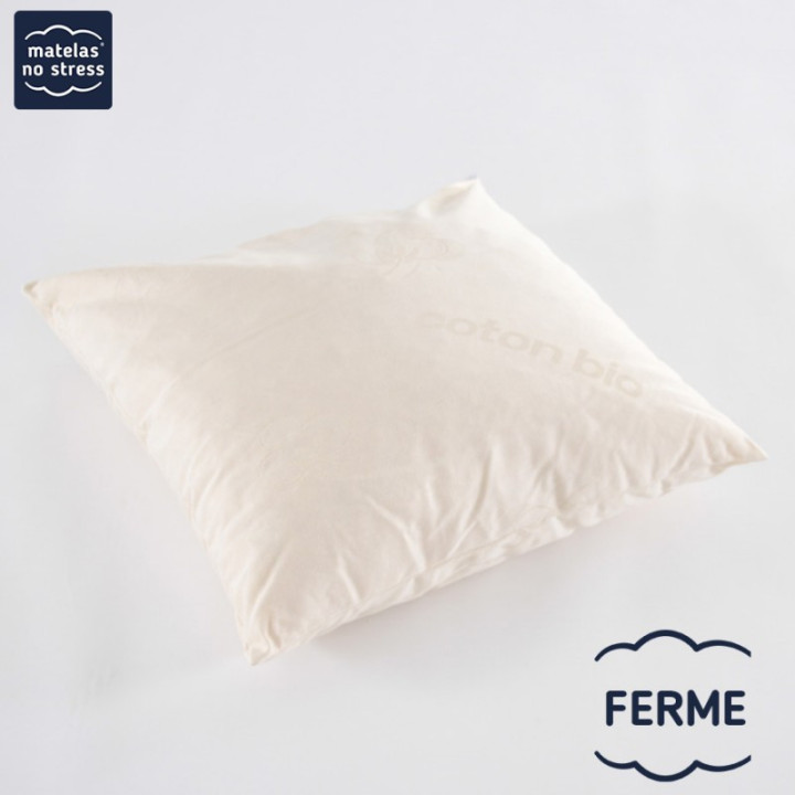Oreiller Naturel Ferme Carré 60x60