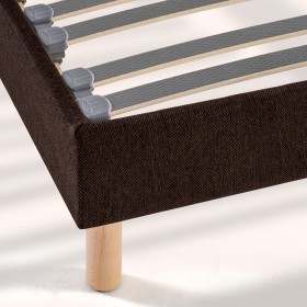 Sommier à lattes tissu déco