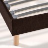 Sommier à lattes tissu déco