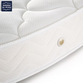 Matelas rond de 200x200, 210, 215, 220x220, jusqu'à 240 cm, en latex ferme, détail