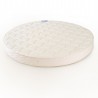 Matelas rond de 200x200, 210, 215, 220x220, jusqu'à 240 cm, en latex ferme