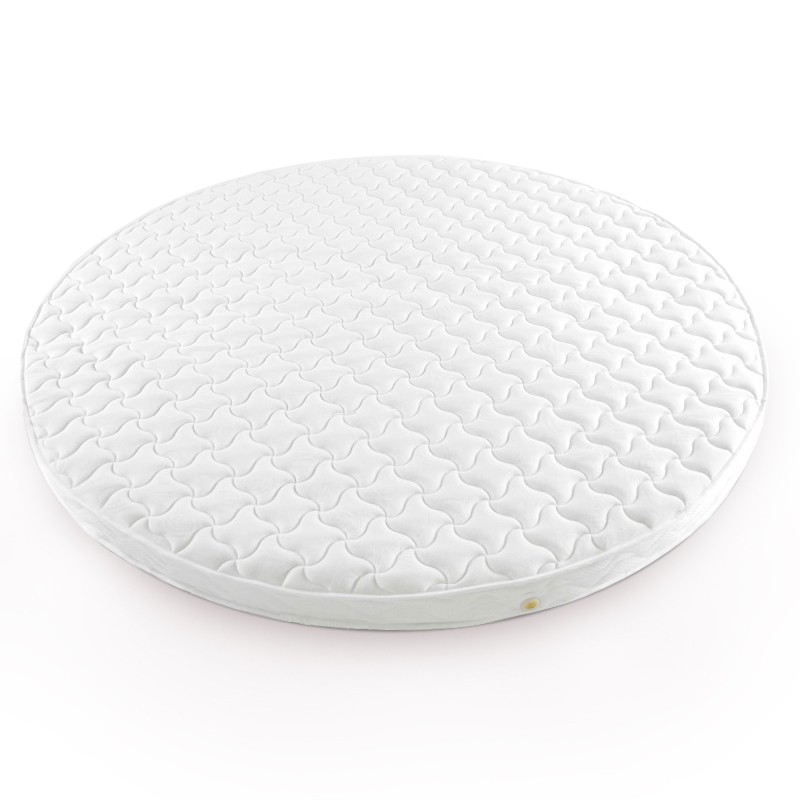 Matelas rond grand taille, de 2m à 2m50 (200x200, 210, 215, 220x220, 240 et 250 cm)