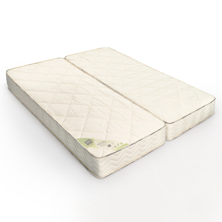 Matelas 100 % latex naturel BIO ferme 7 zones de confort