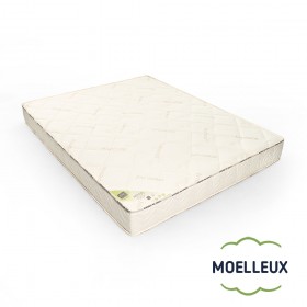 Le matelas 100 % latex naturel BIO moelleux 7 zones de confort 2 personnes