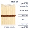 Matelas 90x210 Prestige : latex naturel et coco