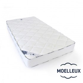 matelas 140x200 à mémoire de forme et latex 3 zones de confort