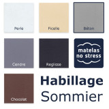 Sommier Rond 240cm Béton