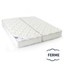 Matelas 2x70x190 accueil moelleux soutien latex ferme 