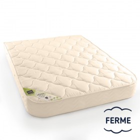 Matelas bio demi corbeille Bio, latex 5 zones de confort, 2 personnes taille 140x190