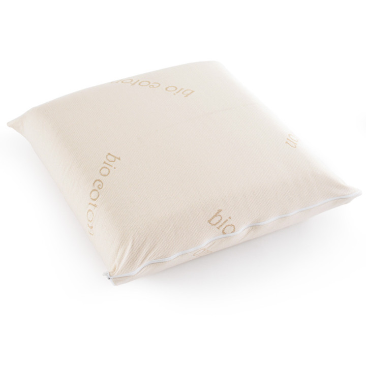 Oreiller bio coton latex bio60x60