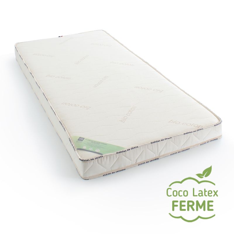 Matelas en Fibres de Coco et Latex Naturel pour Enfant