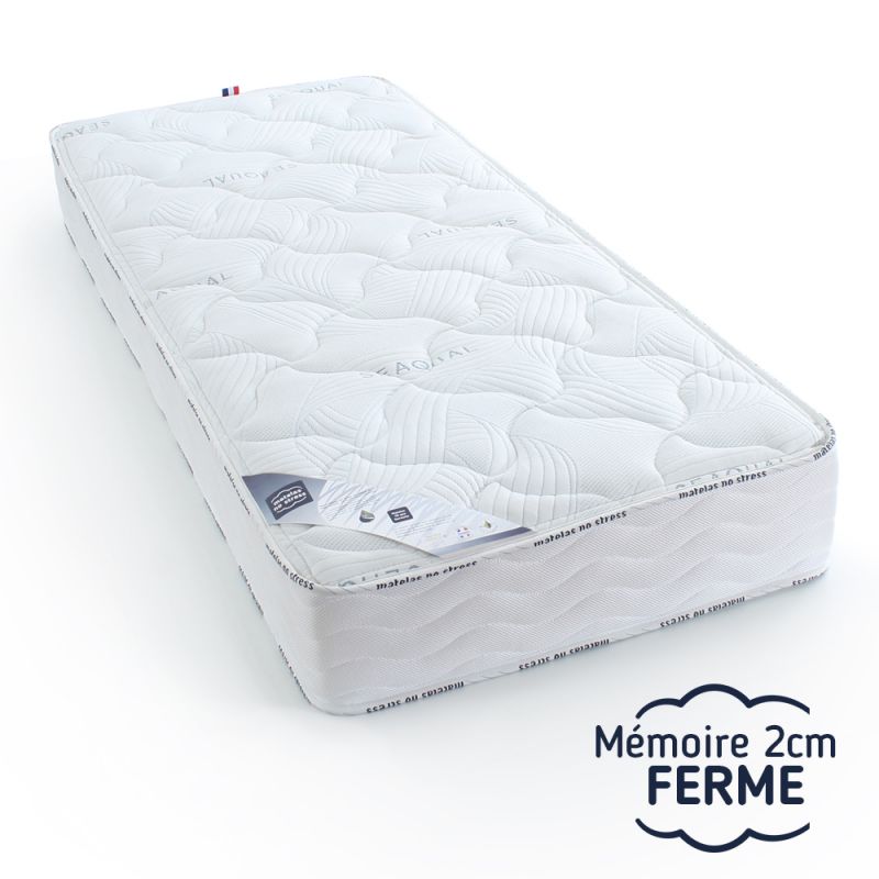 Matelas latex ferme et mémoire de forme literie engagée avec Seaqual®