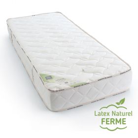 Matelas 100 % latex naturel BIO ferme 7 zones de confort - Matelas No Stress