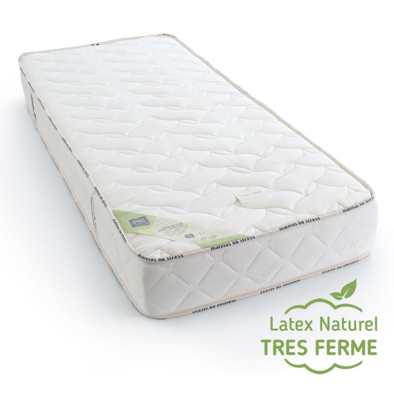 Matelas très ferme et confortable en latex naturel - Matelas No Stress